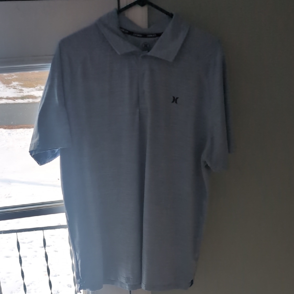 Hurley Light Blue Polo Shirt